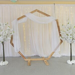 Heptagonal Wedding Arch / Arbor