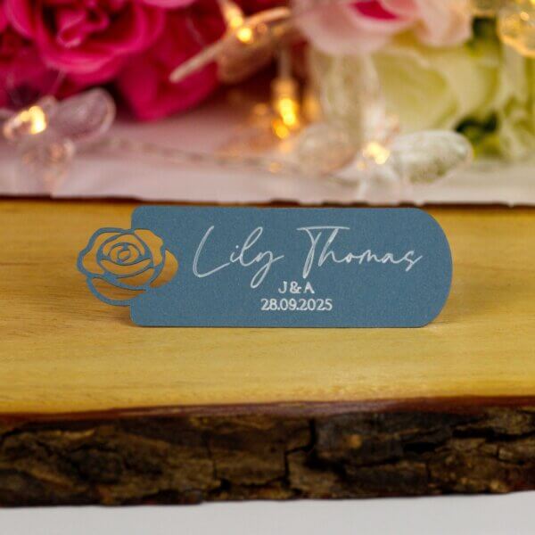 Personalised Wedding Flower Place Cards - Image 15