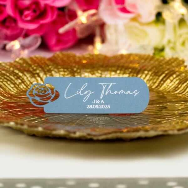Personalised Wedding Flower Place Cards - Image 9