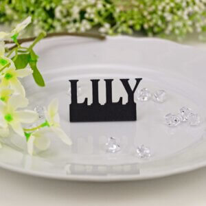 Personalised Standing Name Place Cards