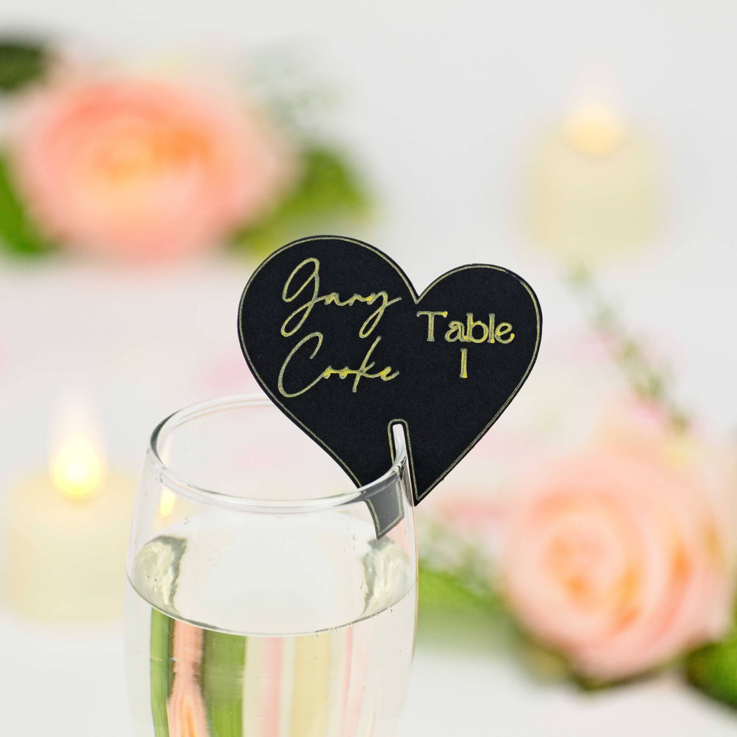 Personalised Heart-Shaped Drink Tags - Image 5