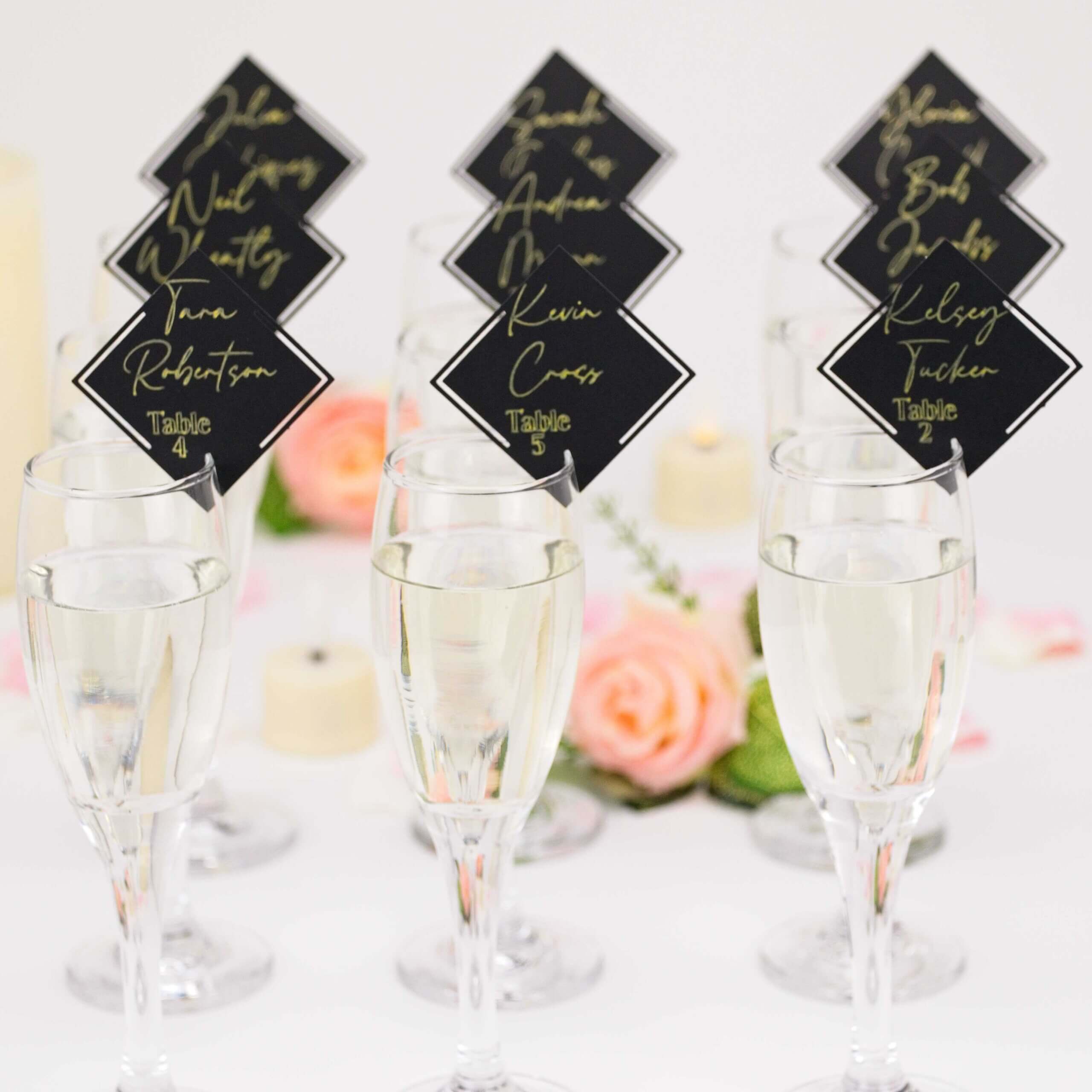 Personalised Diamond Drink Tags - Image 8