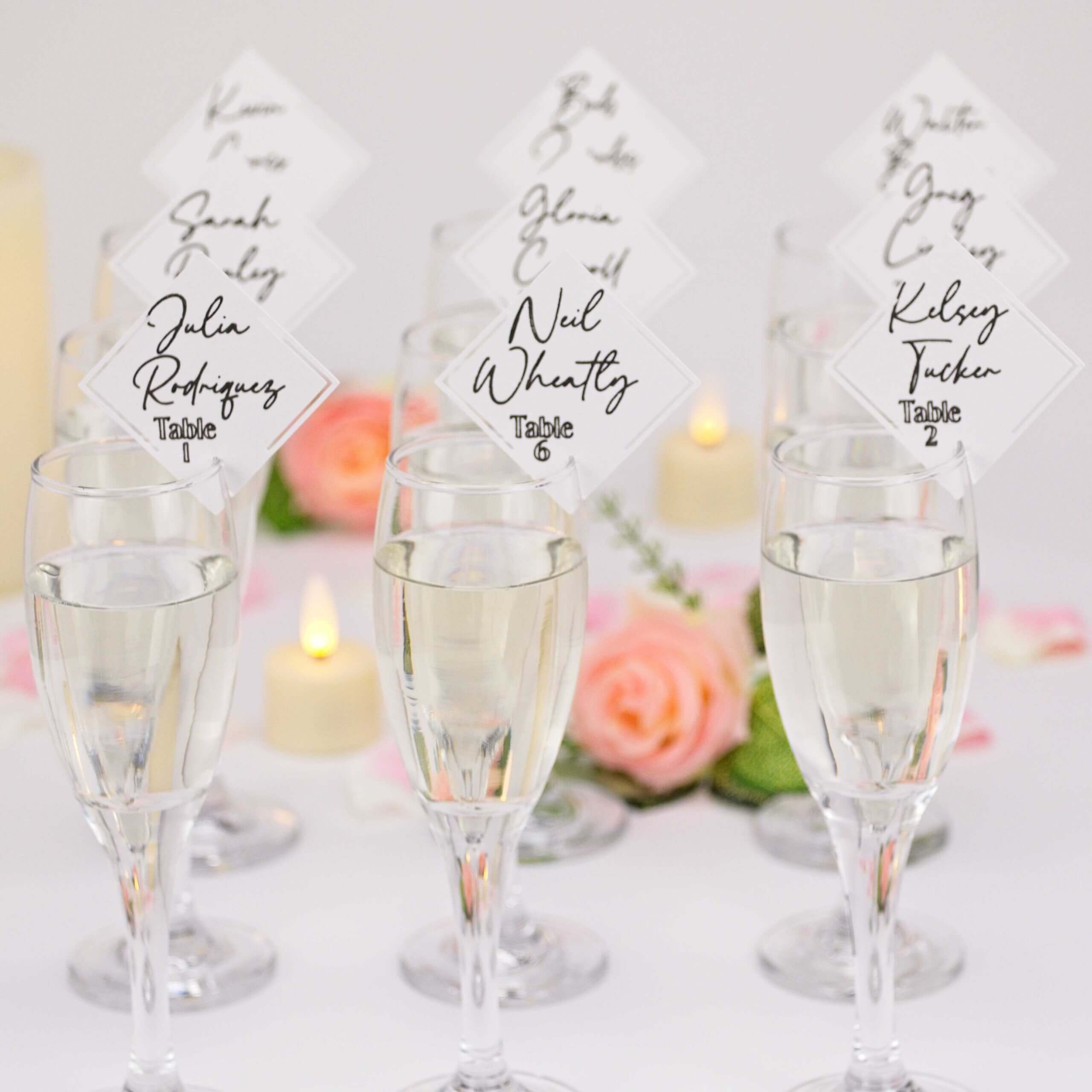 Personalised Diamond Drink Tags - Image 9