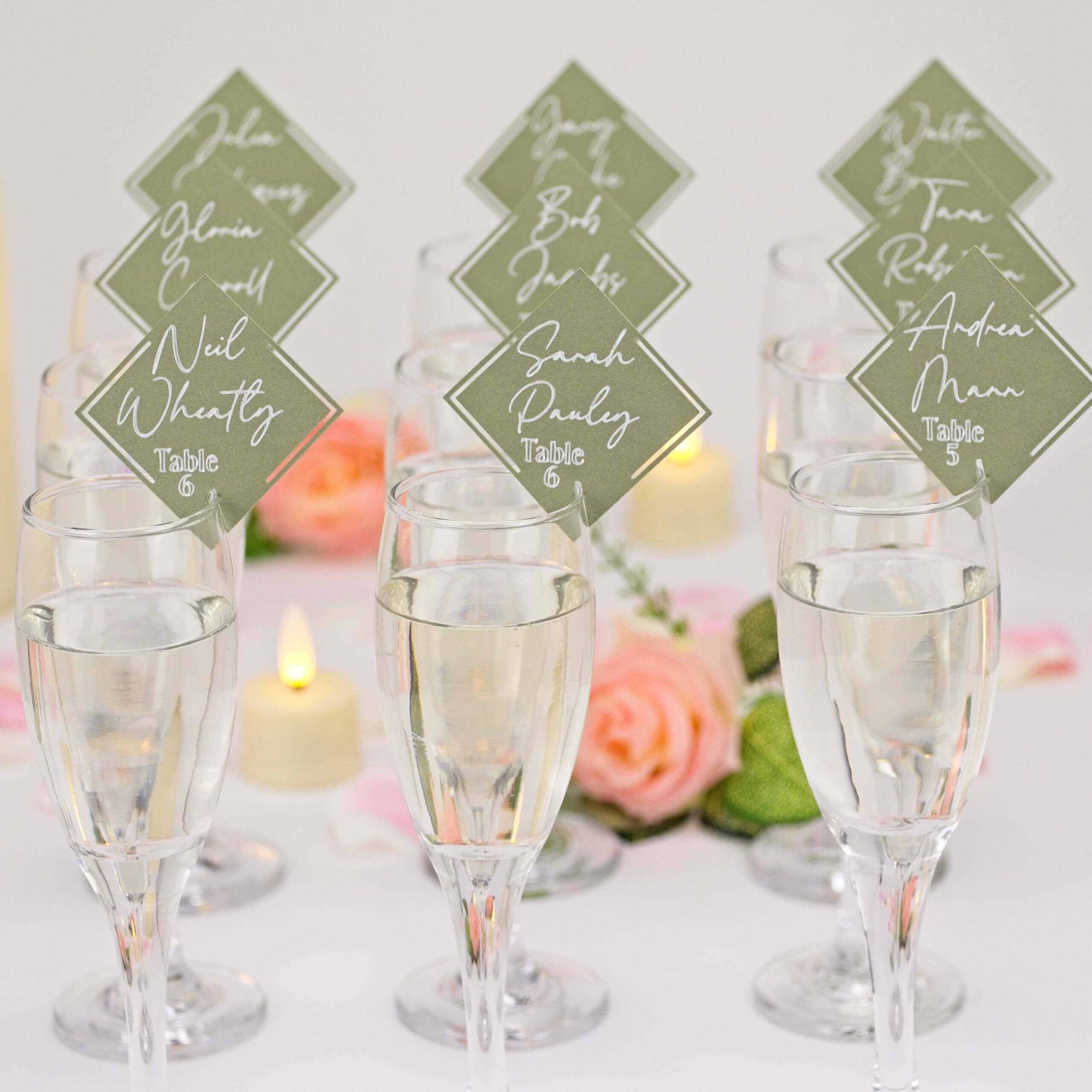 Personalised Diamond Drink Tags - Image 12