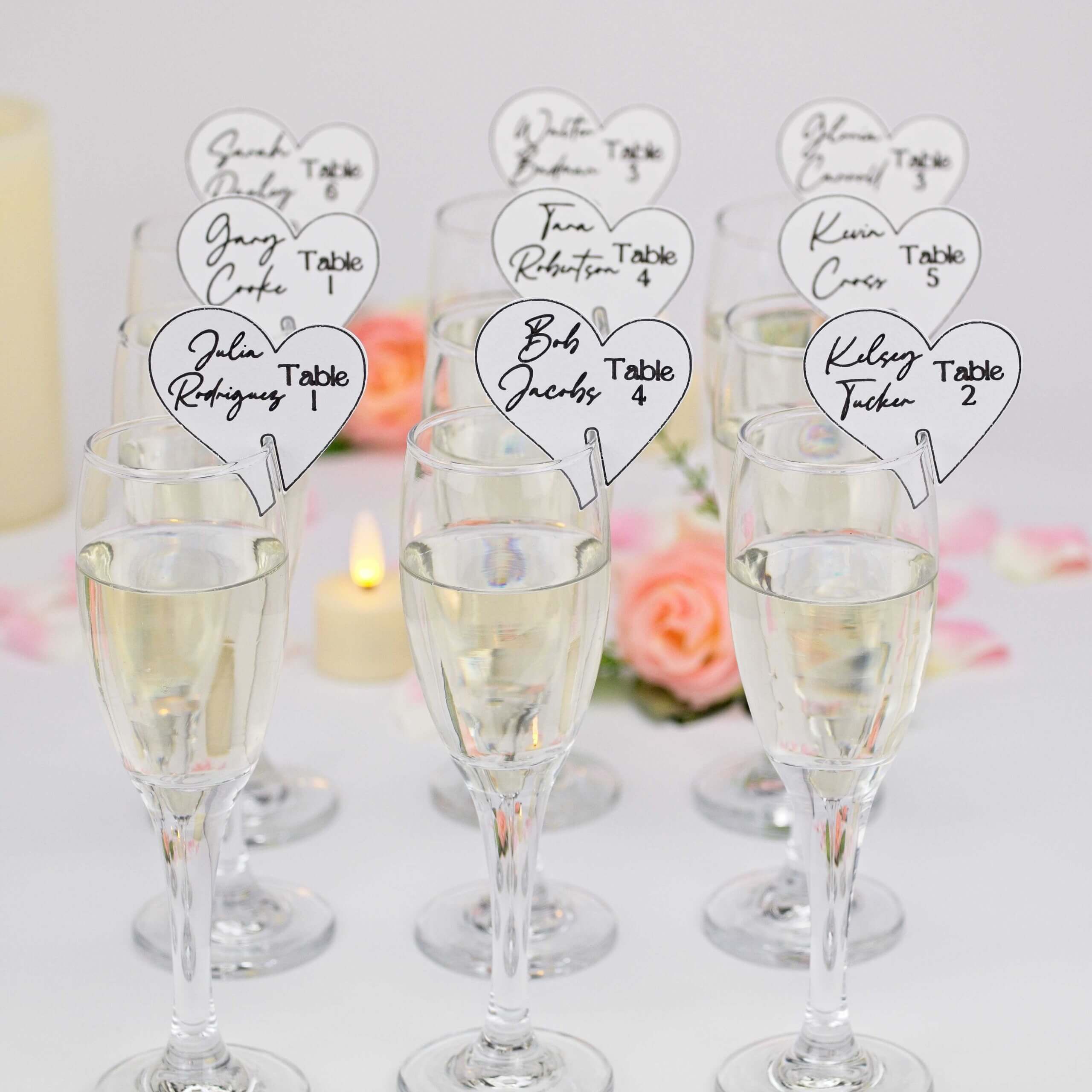 Personalised Heart-Shaped Drink Tags - Image 7