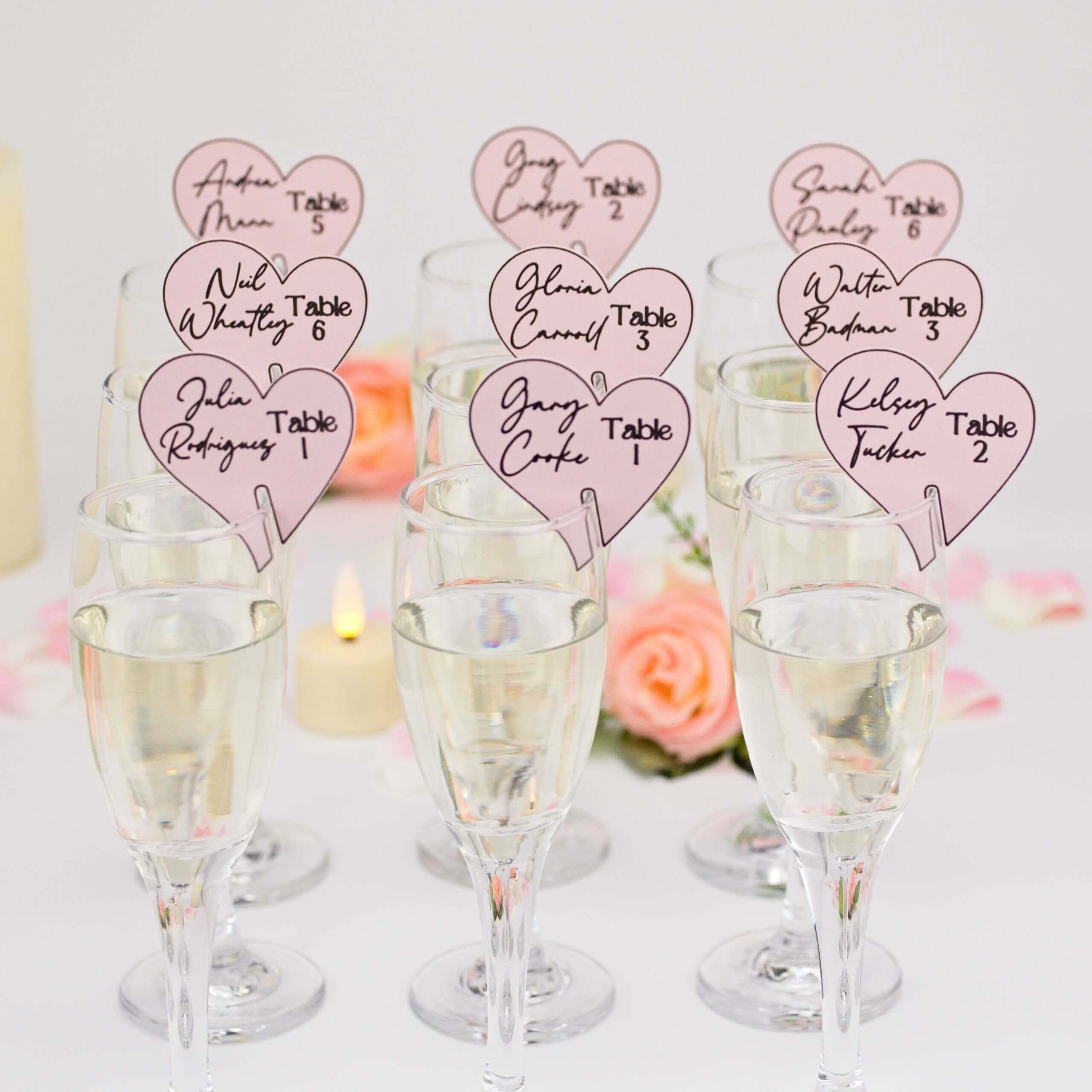 Personalised Heart-Shaped Drink Tags - Image 15