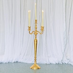 Rose Gold Candelabra