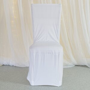 White Stretch Chair Covers